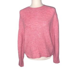 Topshop Crewneck Pink Sweater NWT